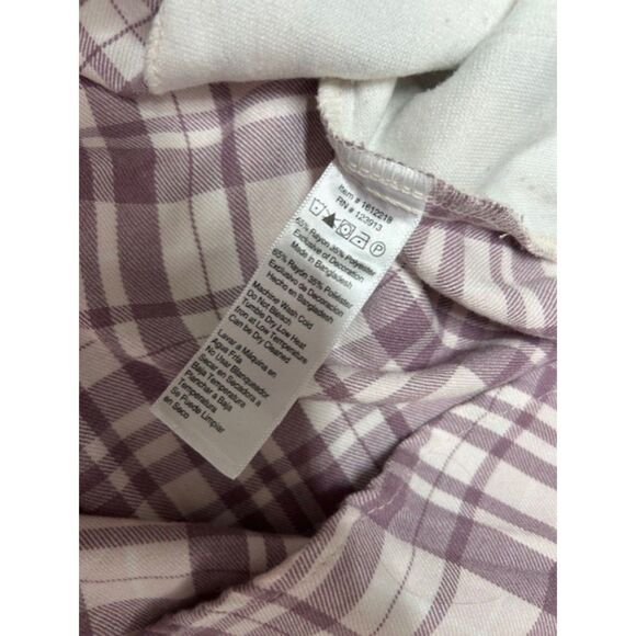 XL - Jach's Girlfriend -Women's Super Soft Feel Flannel Shirt - pink - Picture 6 of 8